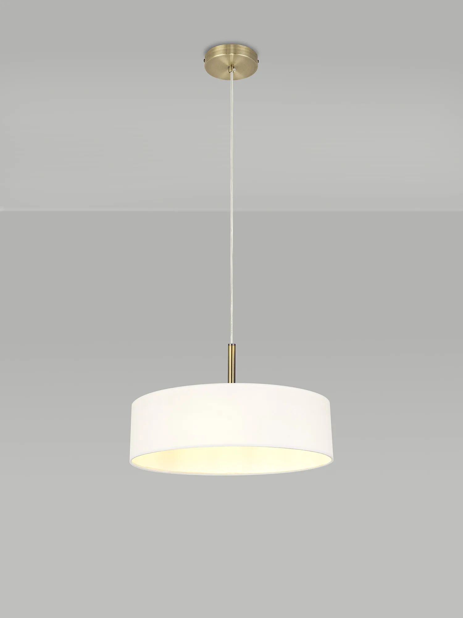 Baymont AB WH Ceiling Lights Deco Single Pendant